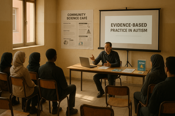 المقهى العلمي بمدينة تمارة — من التجربة إلى الدليل في مجال التوحد