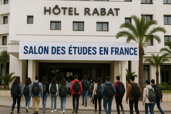 معرض “الدراسة في فرنسا” — محطة للتوجيه الجامعي في فندق الرباط حسان
